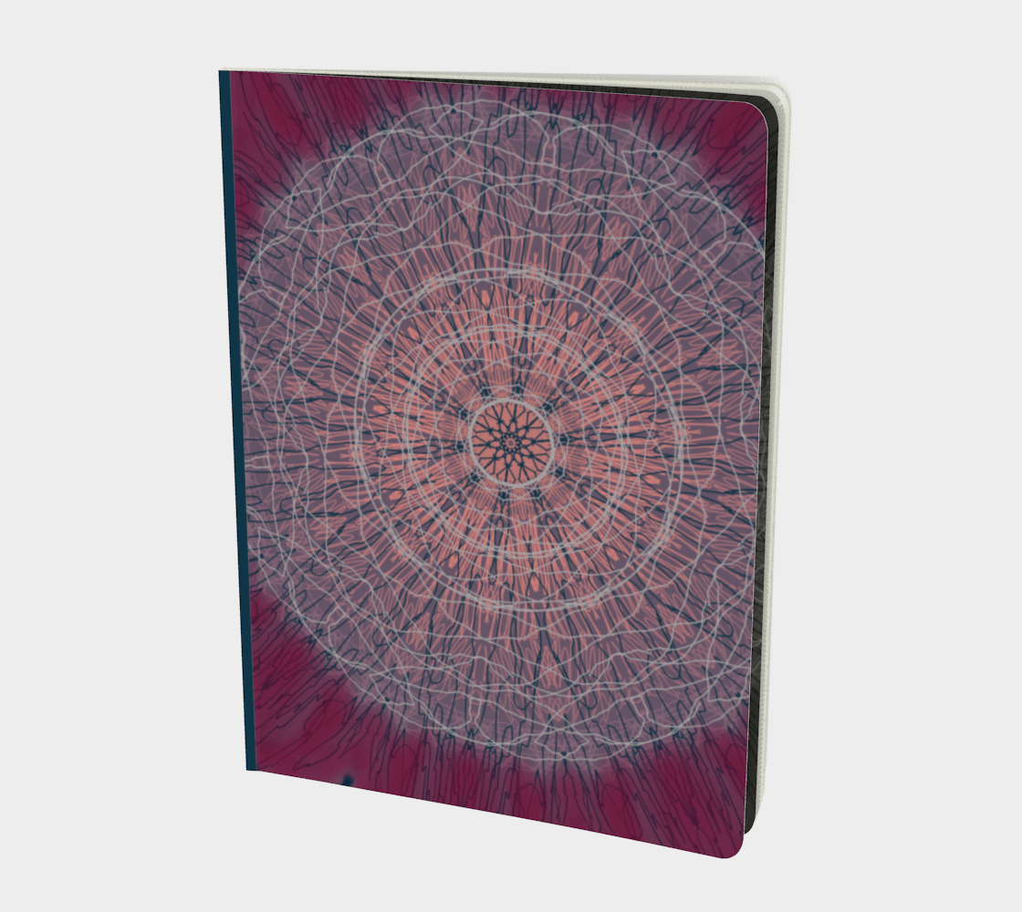 Large | Notebook | Floral Mandala