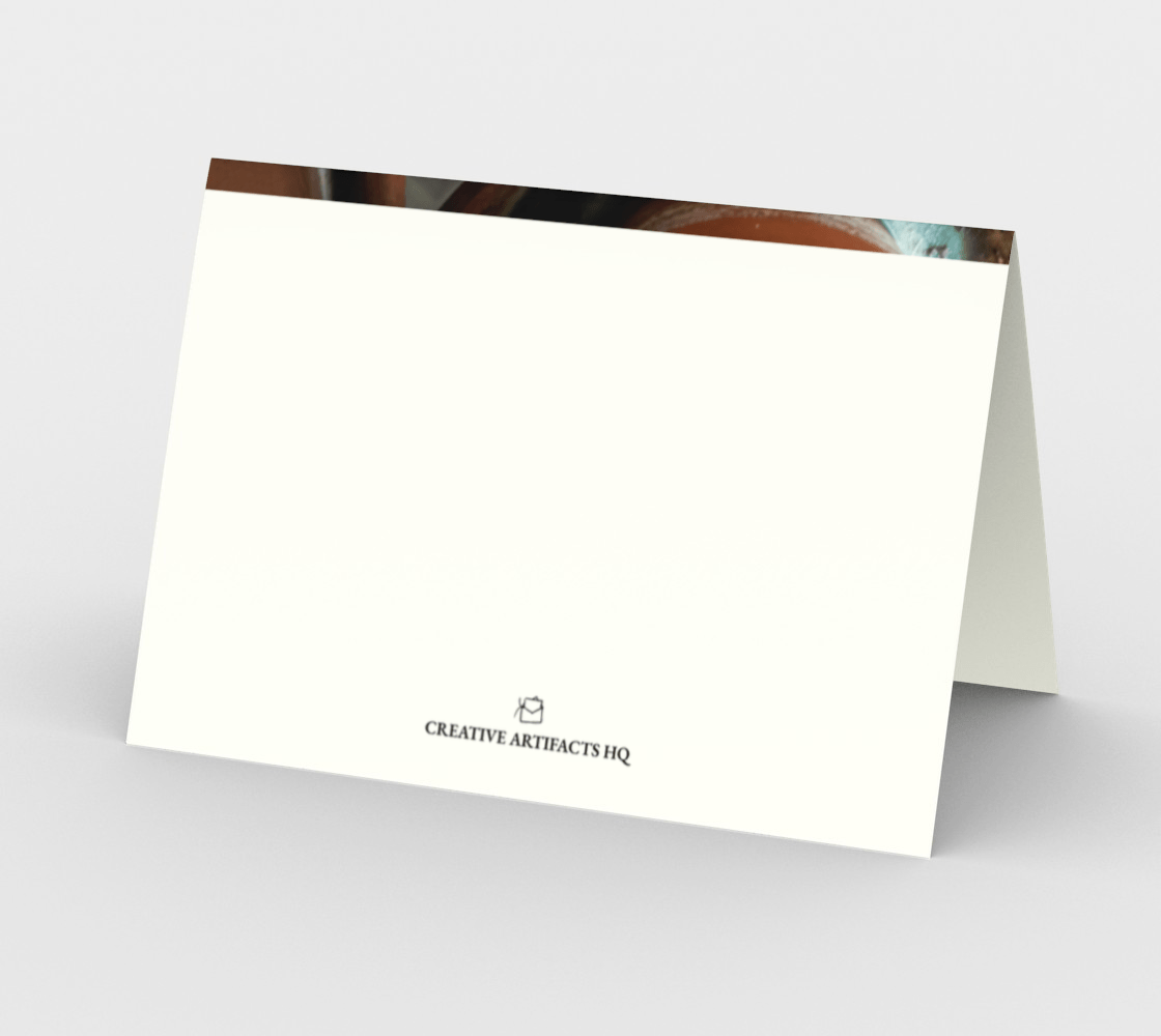 Blank Greeting Card | 5 x 7 | Hazelnut & Avocado