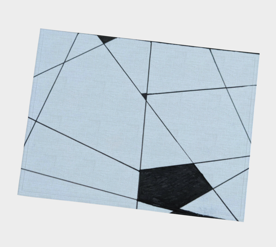 Placemat | Black Lines