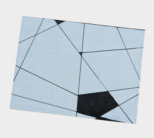 Placemat | Black Lines