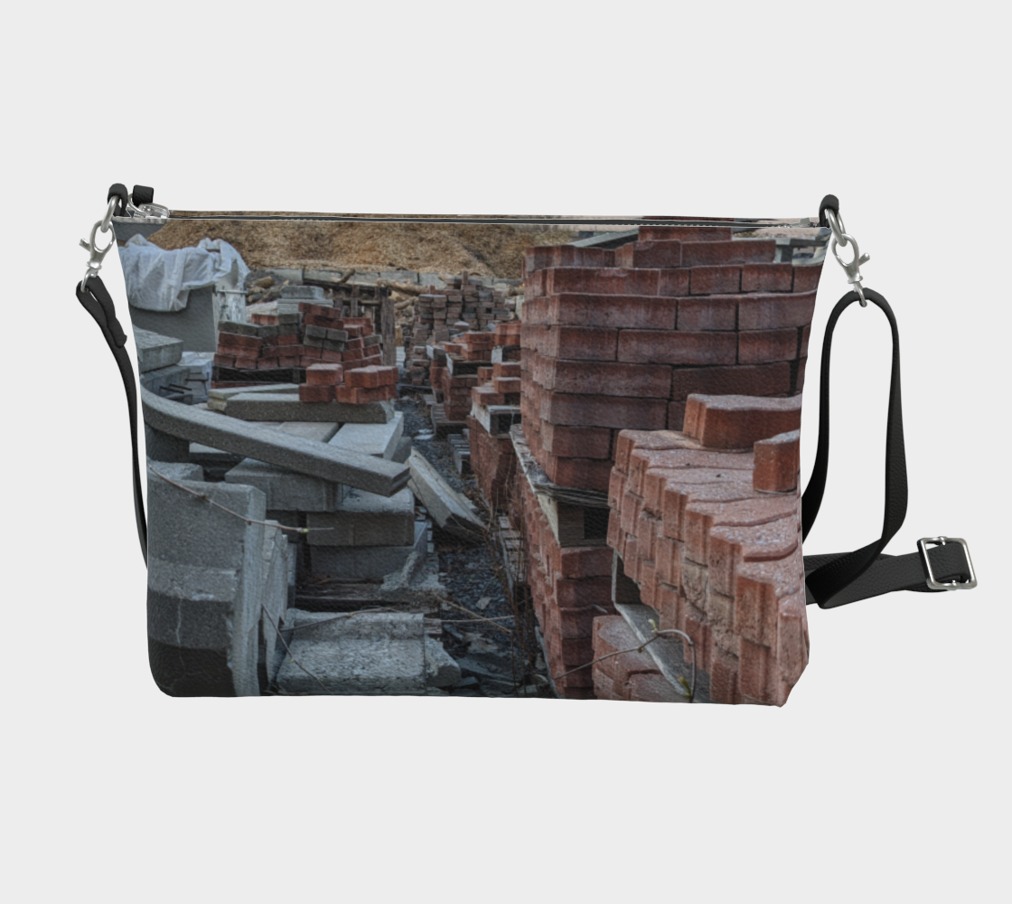Vegan Leather Crossbody | Brick Yard
