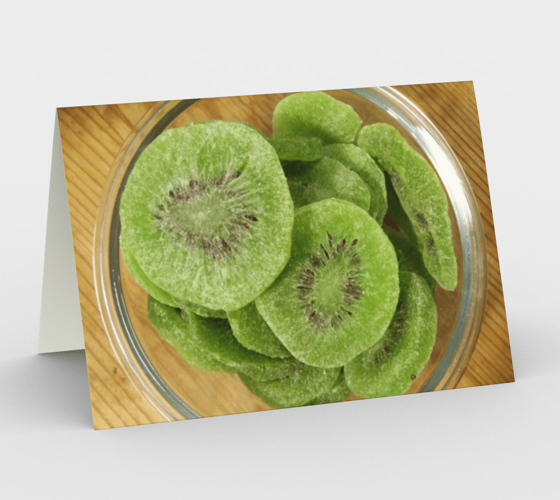 Blank Greeting Card | 5 x 7 | Kiwis