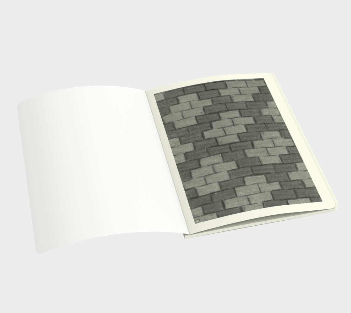 Large | Notebook | Blue Bricks