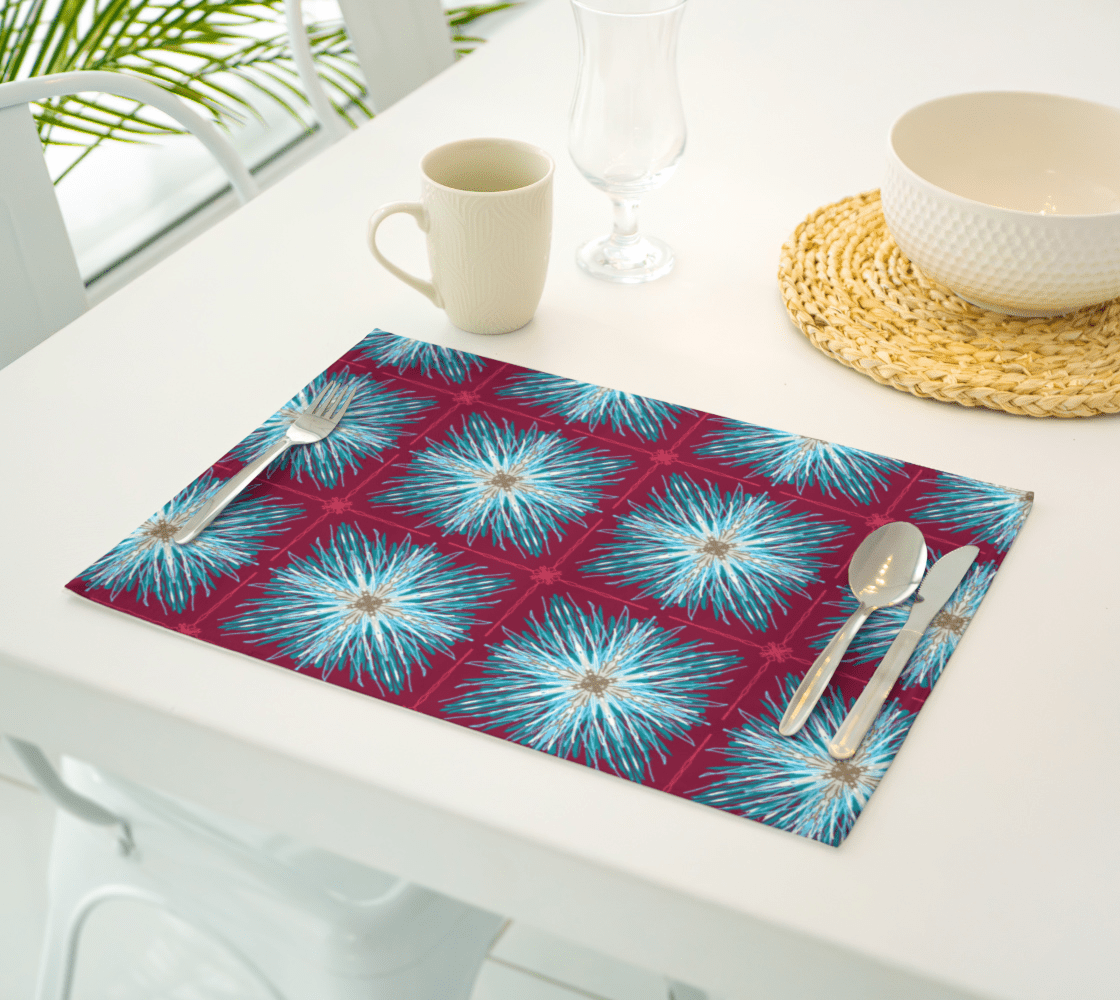 Placemat | Snow Burst