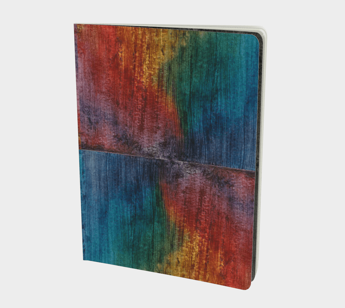 Large | Notebook | Painted
