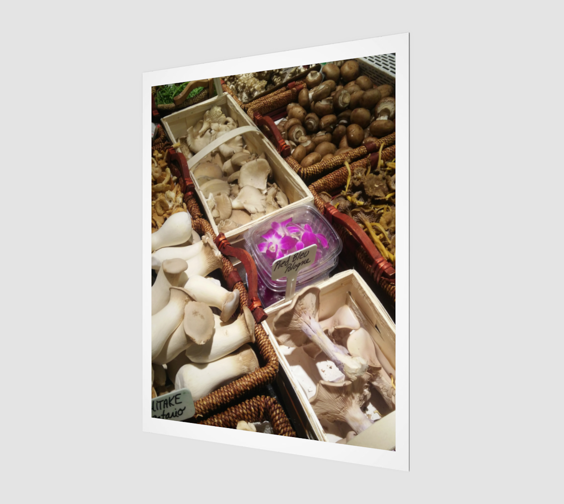Digital Print | Funghi Market Stall