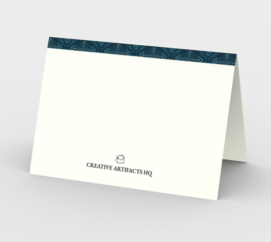 Blank Greeting Card | 5 x 7 | Midnight