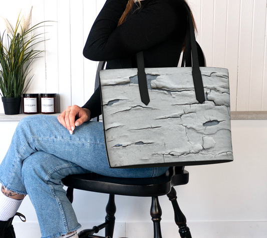 Vegan Leather Bag | Peeling Paint