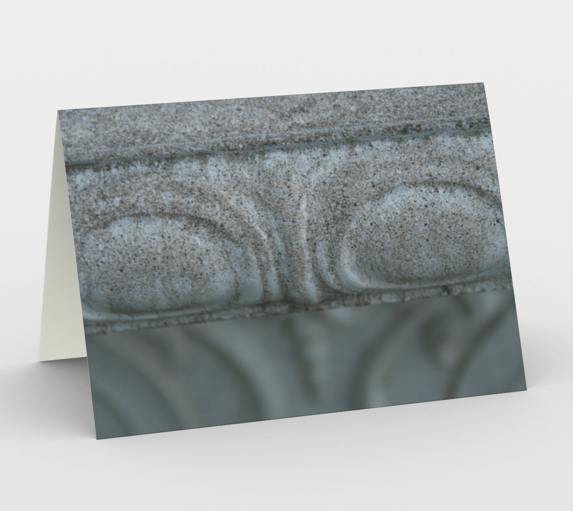 Blank Greeting Card | 5 x 7 | Eyes of Stone