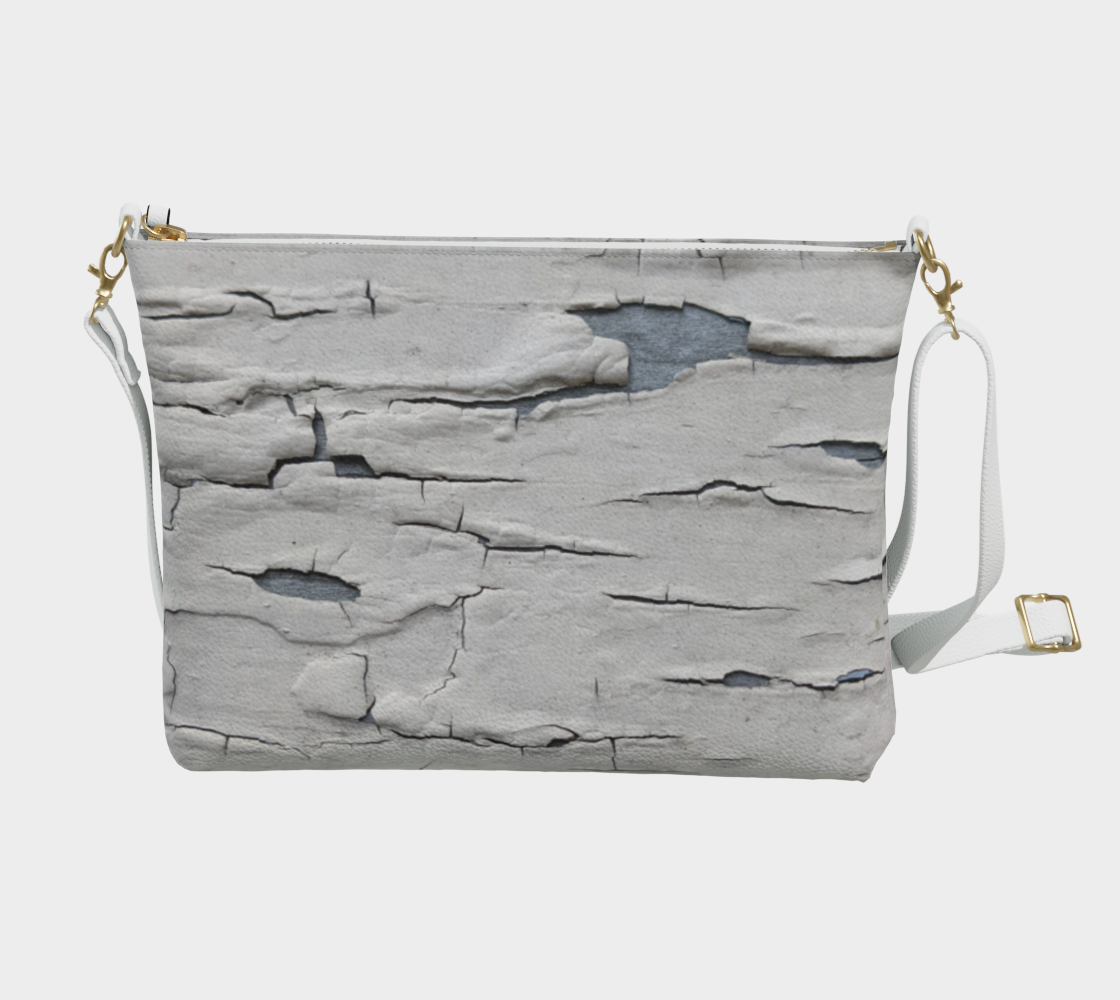 Vegan Leather Crossbody | Peeling Paint