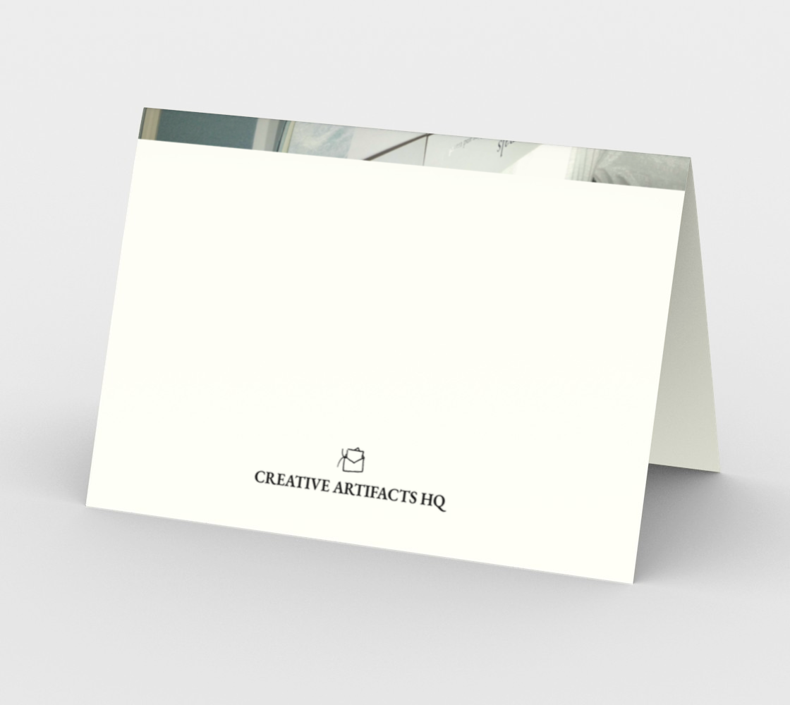 Blank Greeting Card | 5 x 7 | Stationery Display