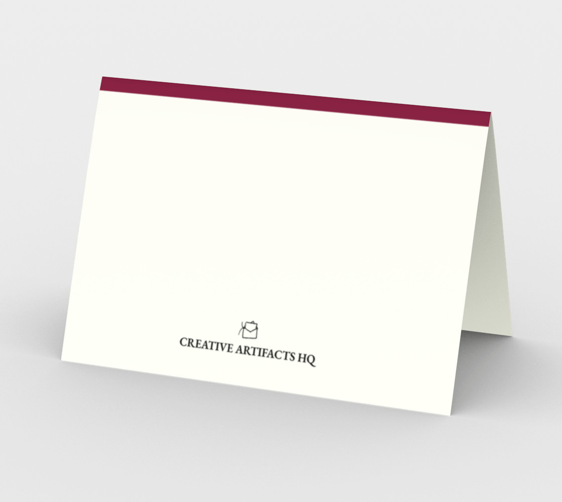 Blank Greeting Card | 5 x 7 | Kaleidoscope