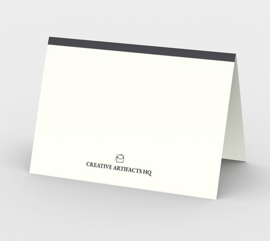 Set of 3 Blank Greeting Card | 5 x 7 | Tidal