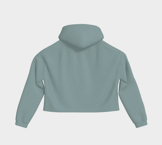Cropped Hoodie | Painted Mosaic