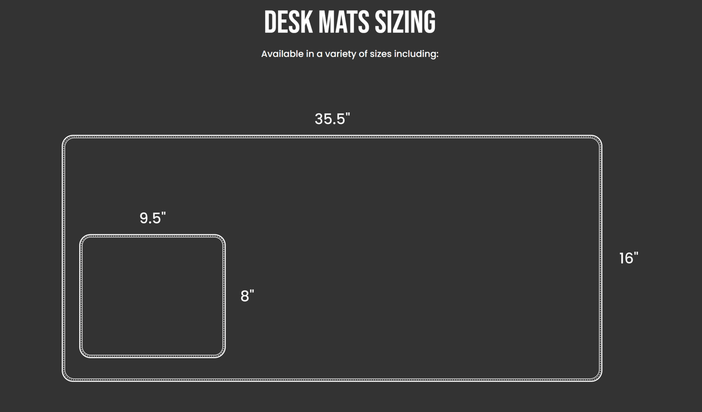 Desk Mat | Blue Bricks