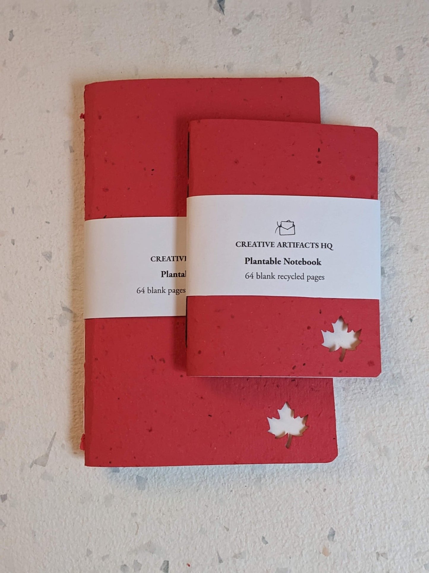 Plantable Cotton Notebooks | Maple Leaf | Limited Edition