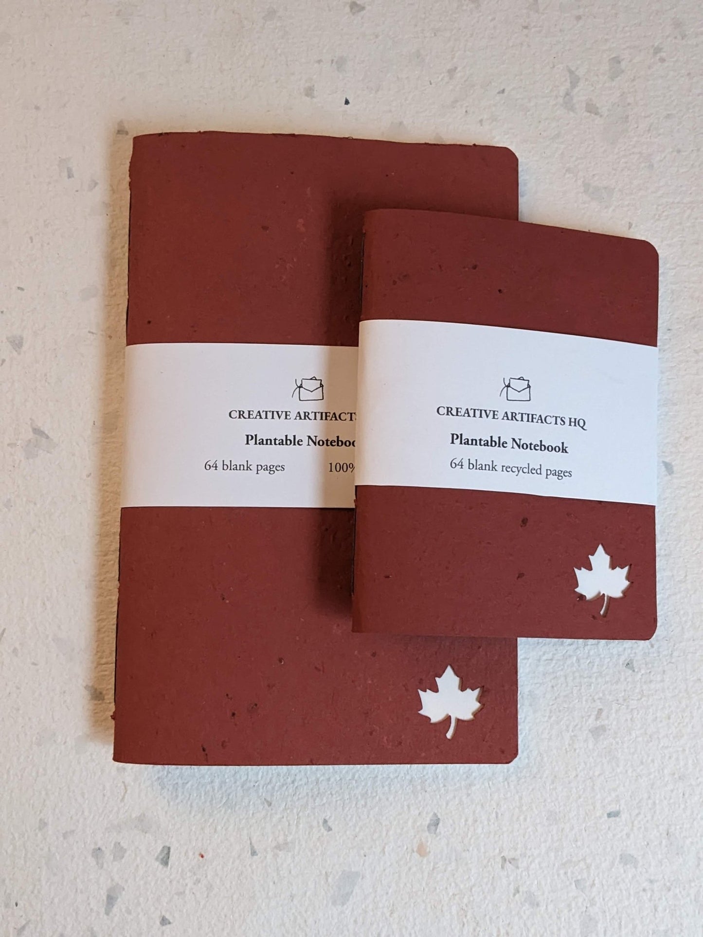 Plantable Cotton Notebooks | Maple Leaf | Limited Edition