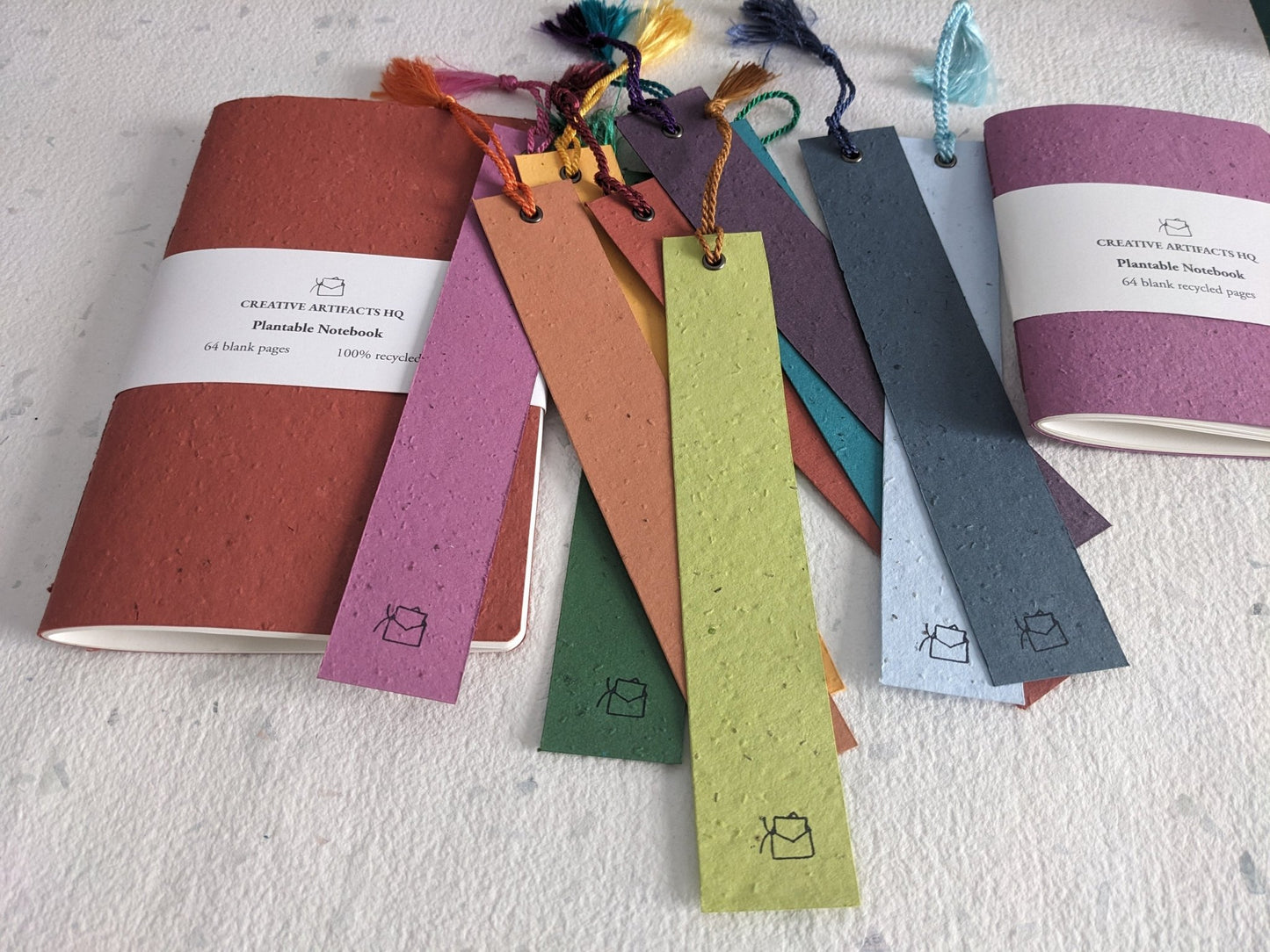 Large | Plantable Cotton Bookmark
