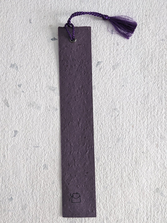 Large | Plantable Cotton Bookmark