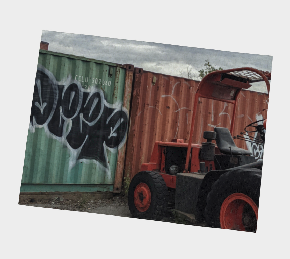 Placemat | Scrap Yard