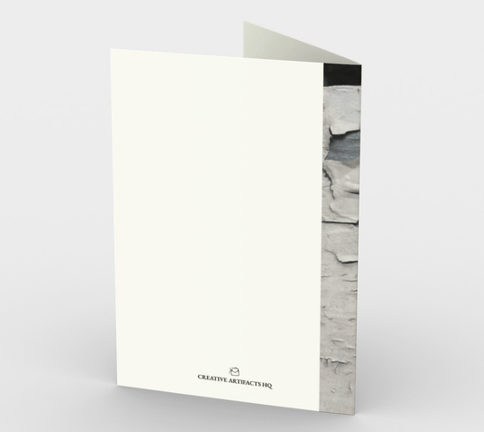 Set of 3 Blank Greeting Cards | 5 x 7 | Chipped Paint