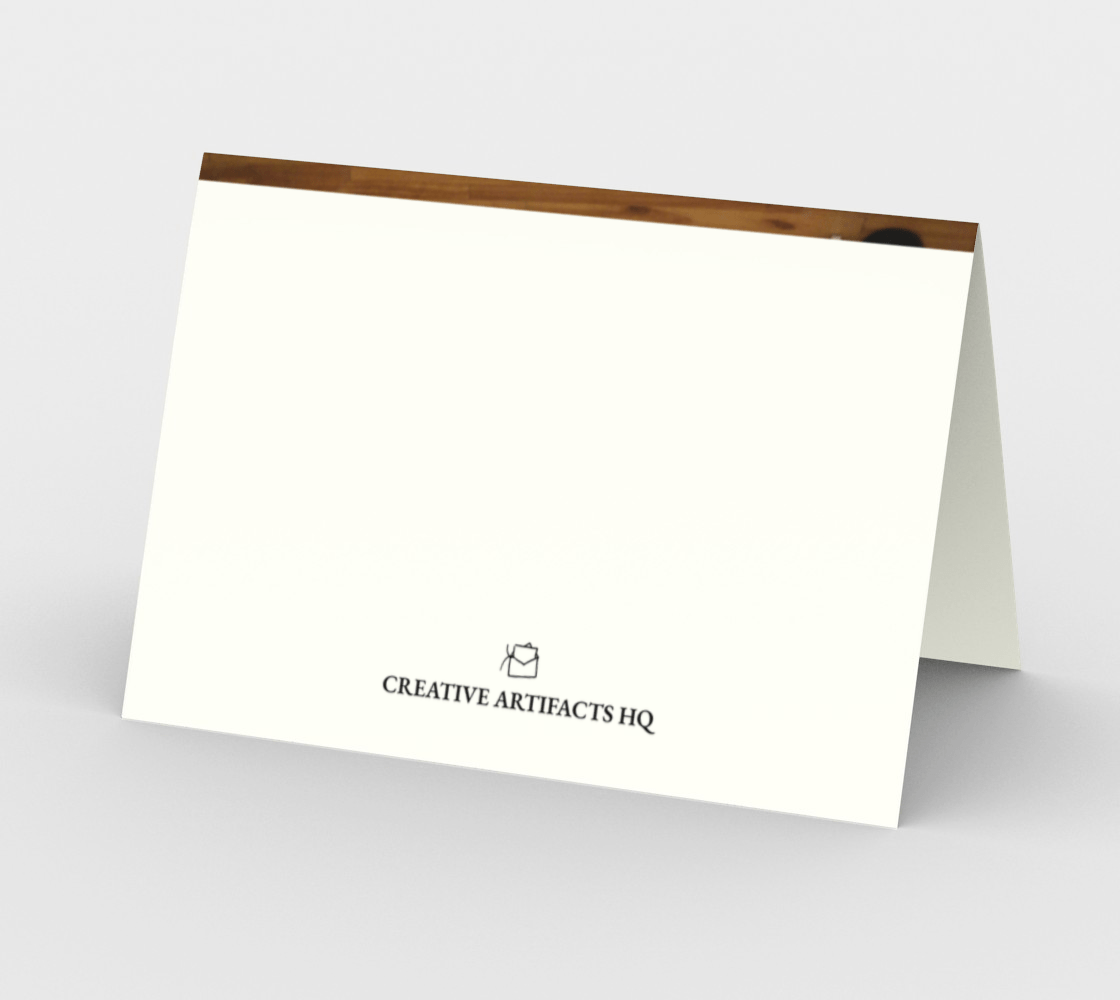 Blank Greeting Card | 5 x 7 | Artworks