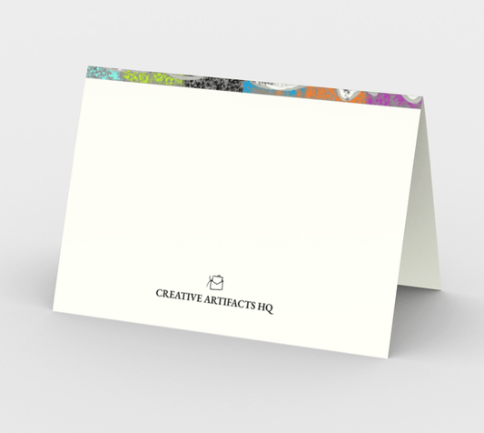 Set of 3 Blank Greeting Cards | 5 x 7 | All Chalked Up