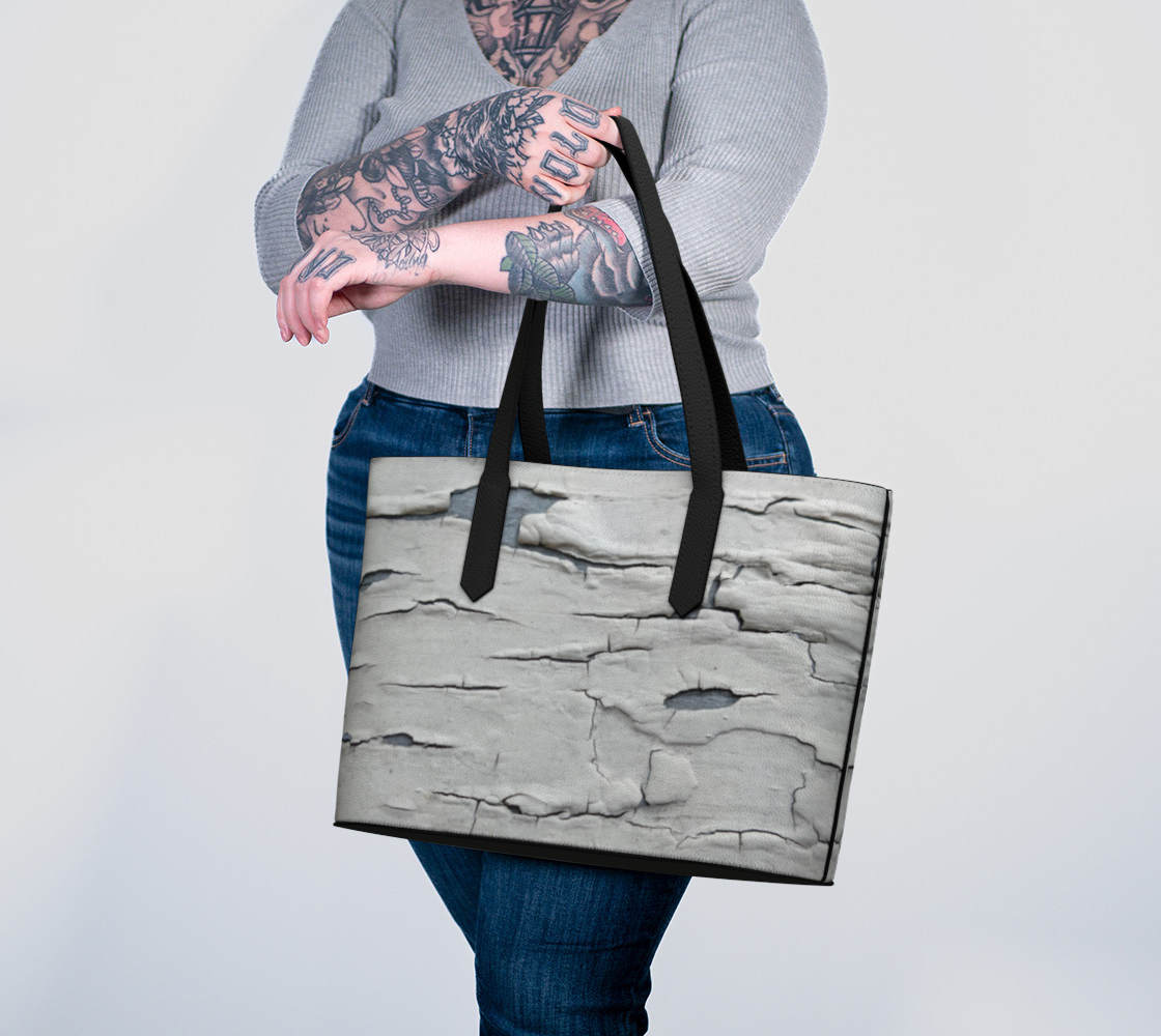 Vegan Leather Bag | Peeling Paint