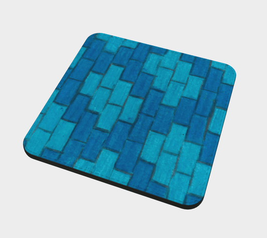 Coasters | Blue Bricks