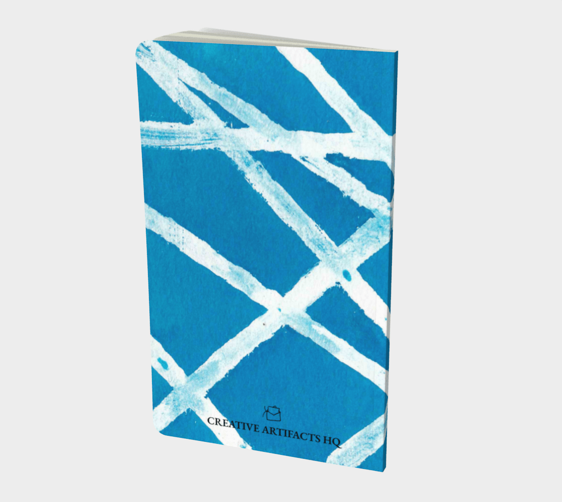 Small | Notebook | White Lines