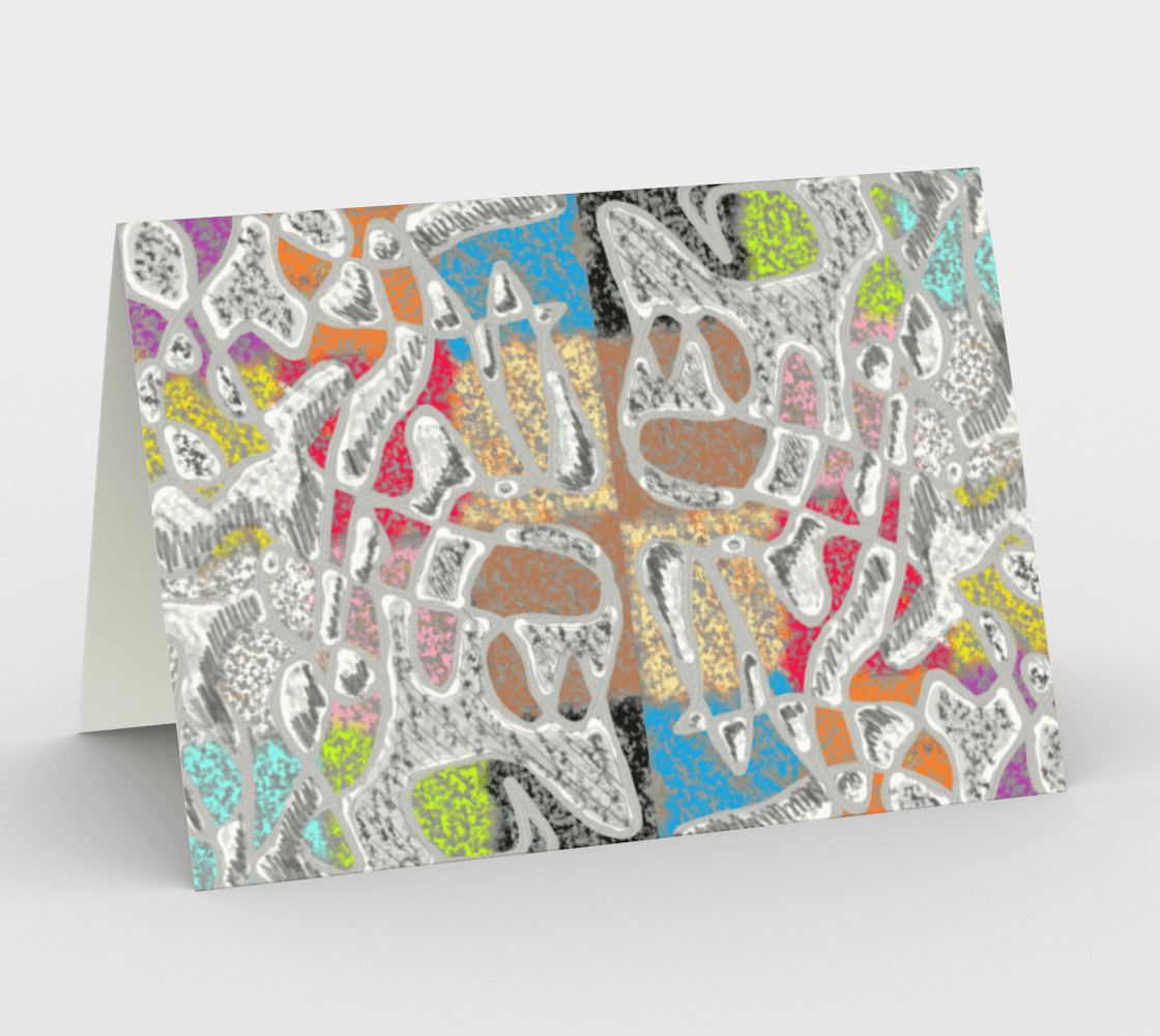 Blank Greeting Card | 5 x 7 | All Chalked Up