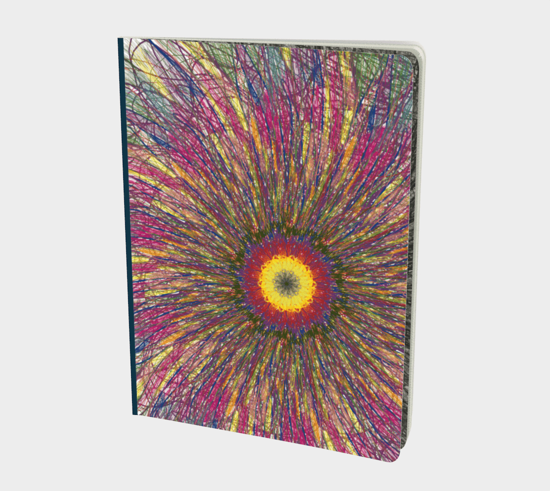 Large | Notebook | Eye of the Flower