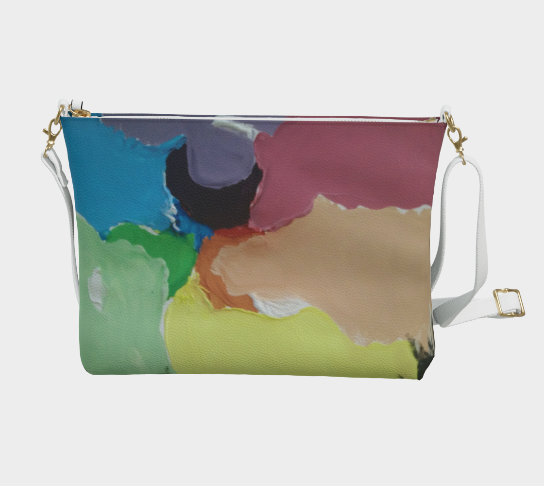 Vegan Leather Crossbody | Gouache