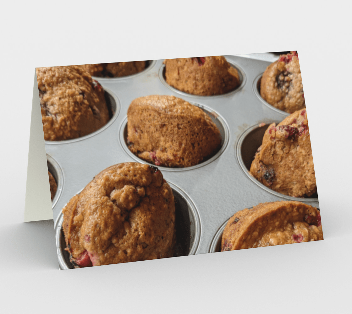 Blank Greeting Card | 5 x 7 | Muffin Tin