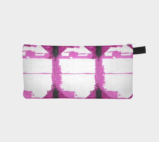 Zippered Cotton Canvas Pencil Case | Tidal