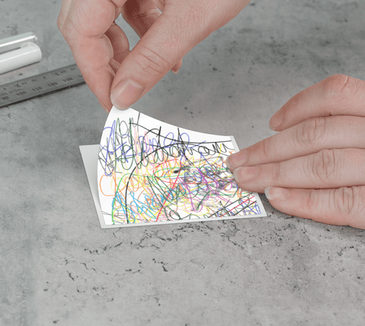 Sticker | 3 x 3 | Scribbles