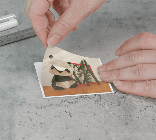 Sticker | 3 x 3 | Origami Panda