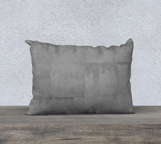 Throw Pillow Cover | 20 x 14 | Concrete