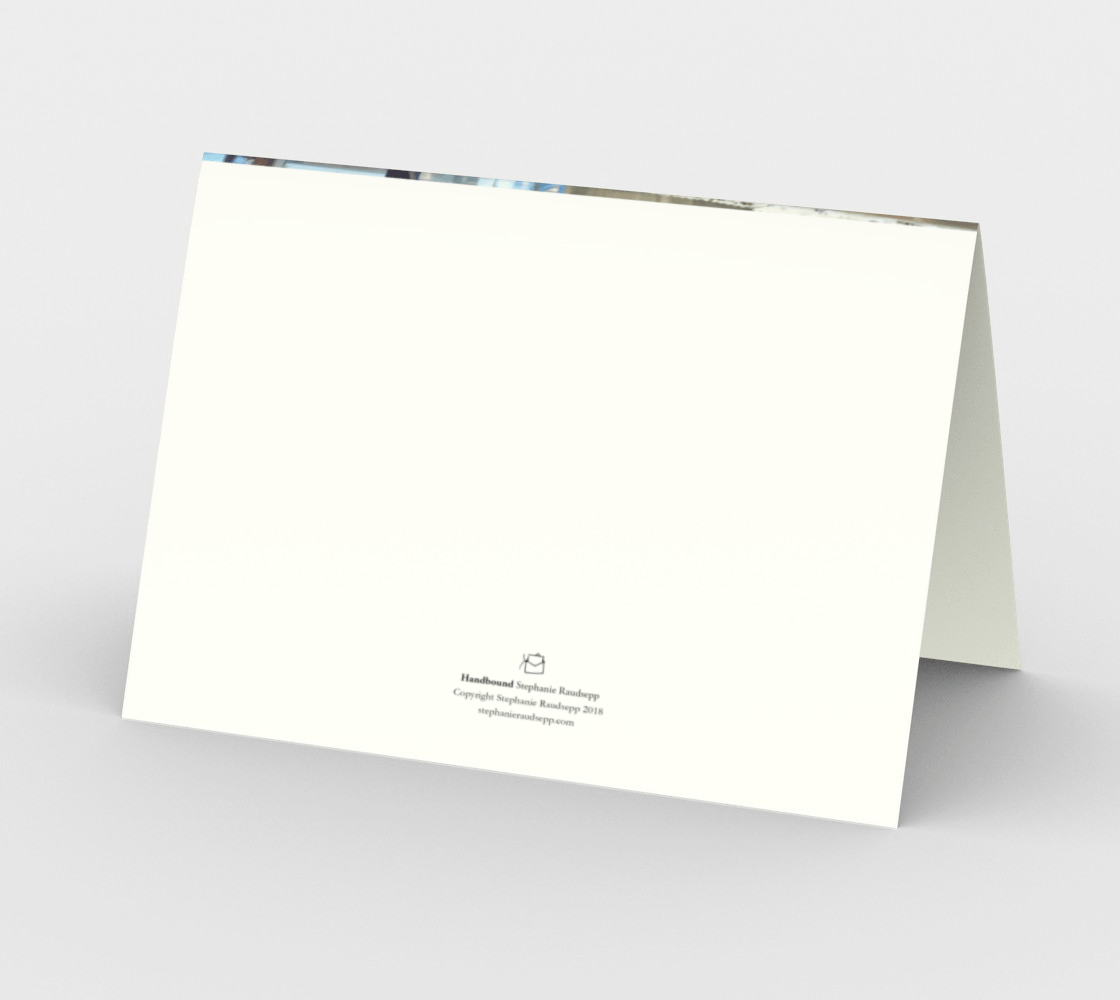 Blank Greeting Card | Market Day