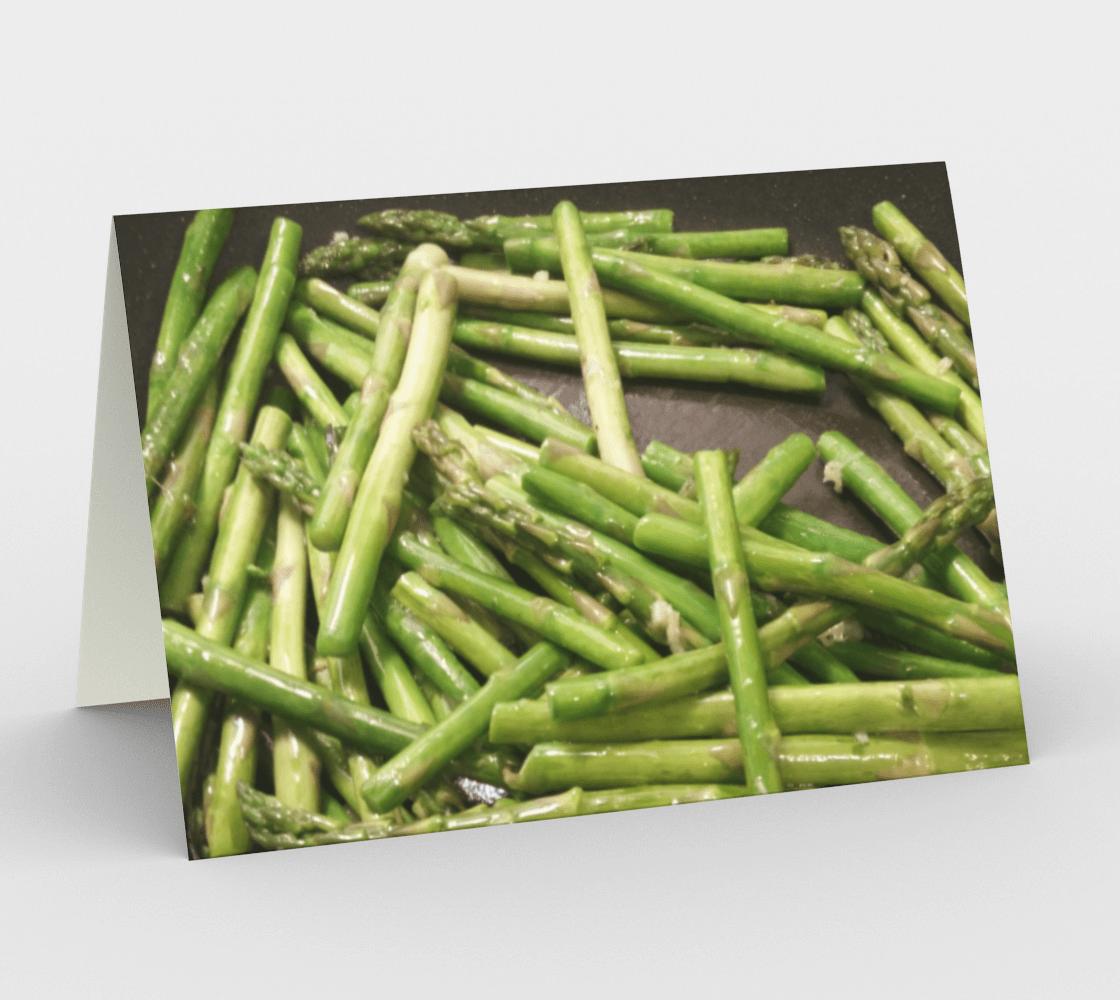 Blank Greeting Card | Asparagi