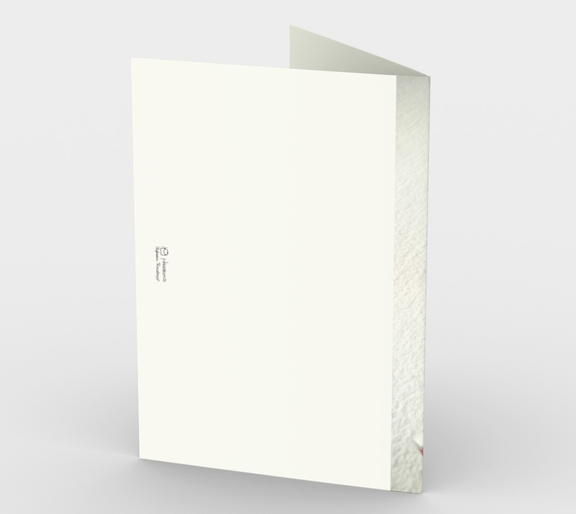 Blank Greeting Card | Notebooks and Fountain Pen
