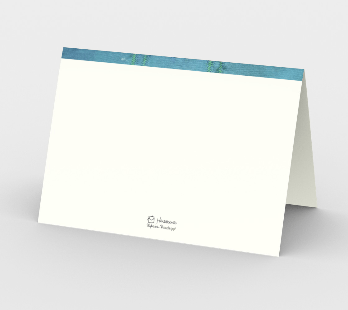 Blank Greeting Card | Woven Elephant