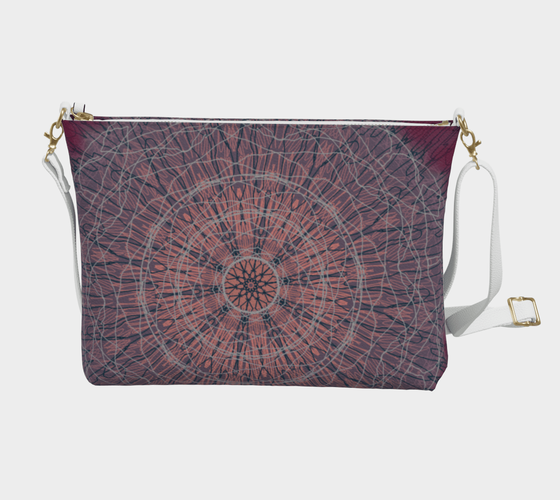 Vegan Leather Crossbody Bag | Mandala