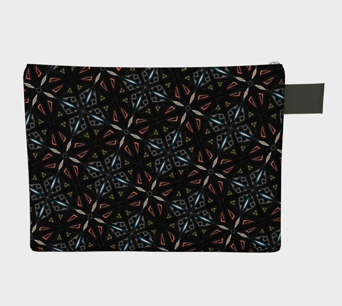 Dark Porguse Tile CArry-All