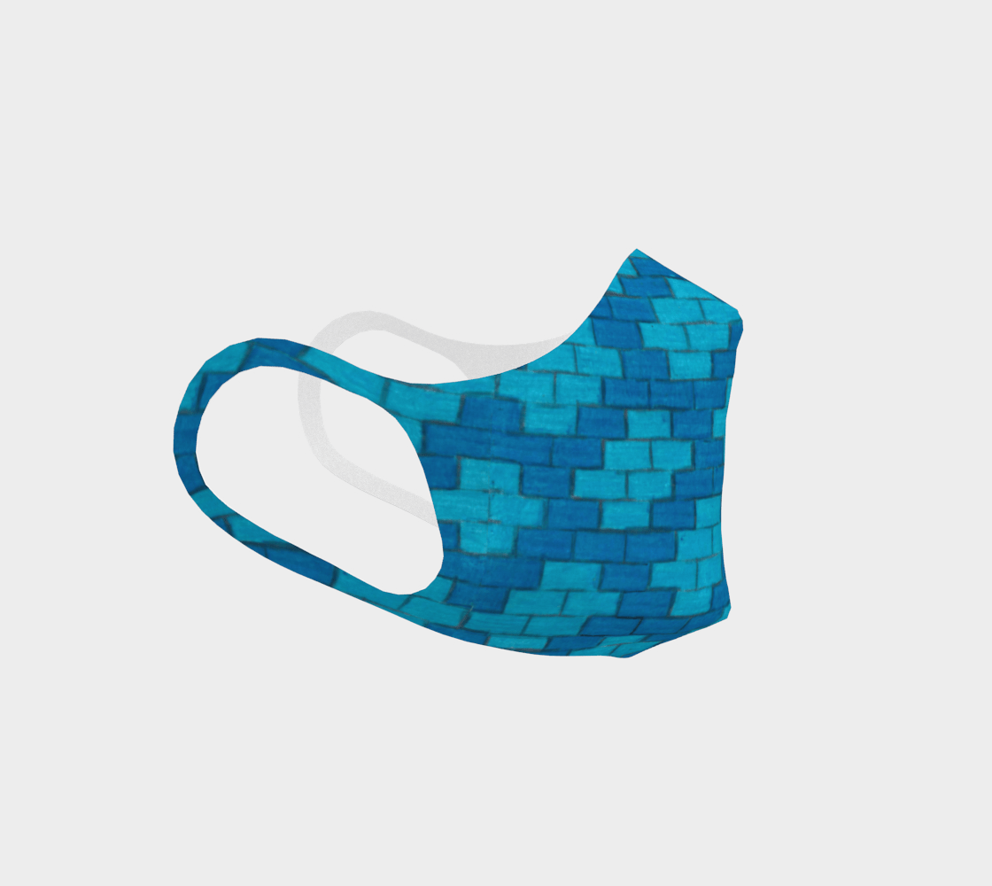 Face Covering | Blue Bricks