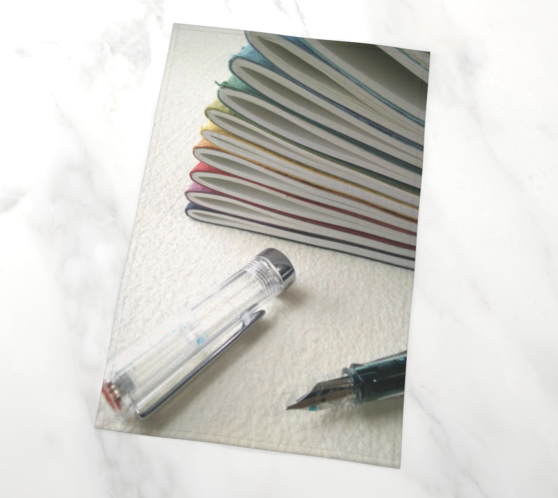 Tea Towel | Notebook Stack