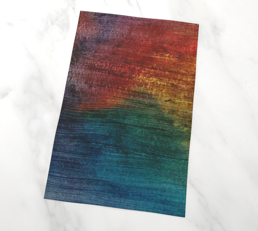 Tea Towel | Painted