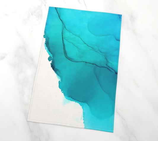 Tea Towel | Ink wave