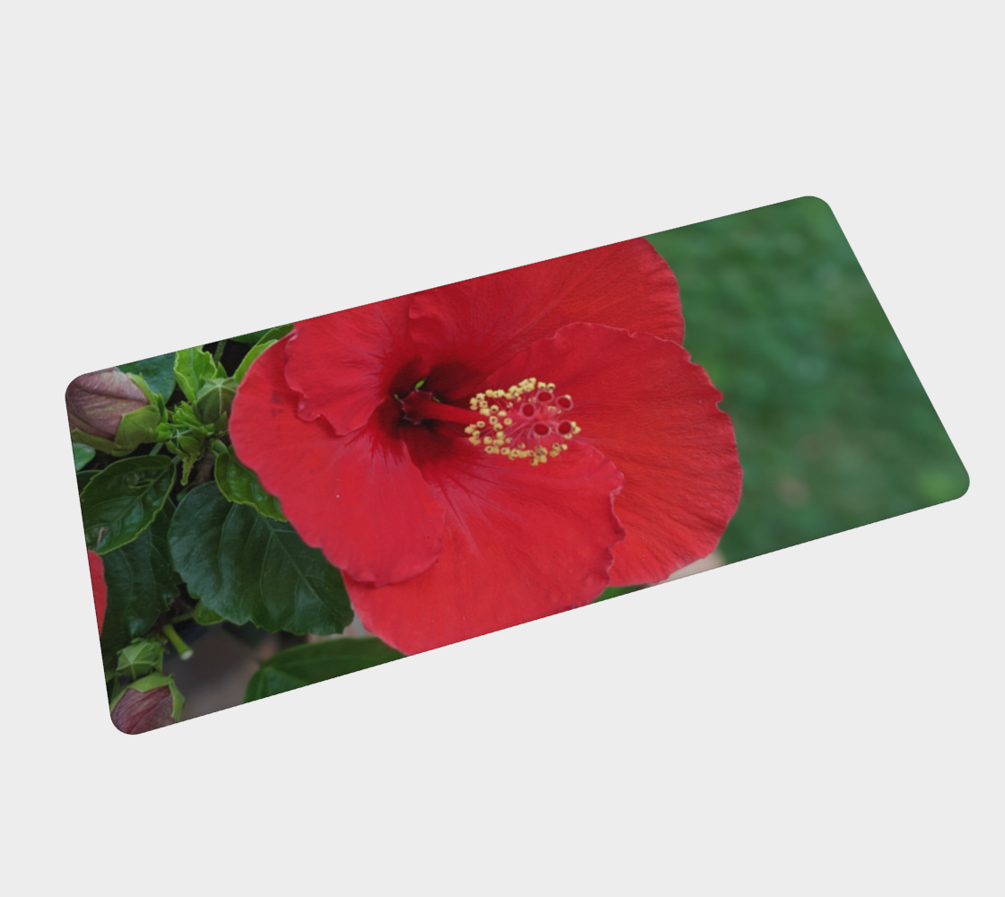 Hibiscus - Desk Mat