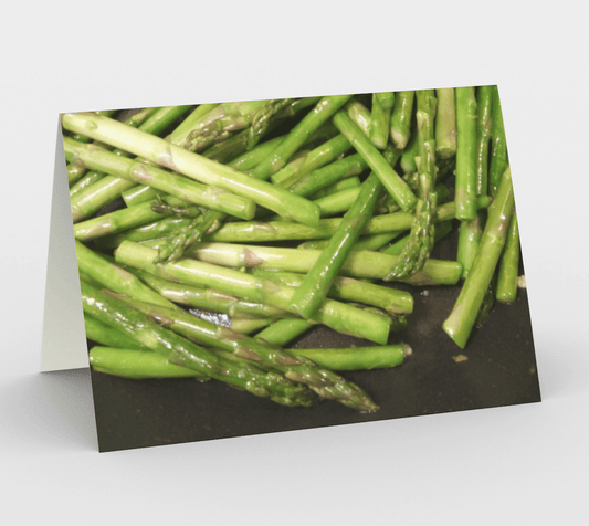 Blank Greeting Card | 5 x 7 | Asparagi
